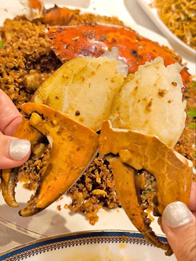 與閨蜜品嚐啖啖蟹肉滋味🦀
