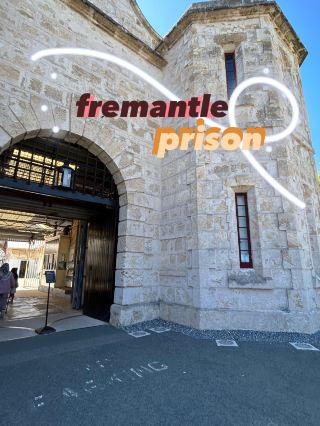 Being an inmate in the fremantle prison tour😙