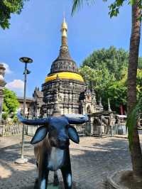 【チェンマイ】ミャンマーの色残るシャン寺院