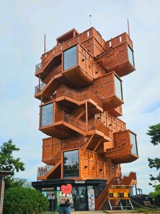 造型奇特、外觀獨特的展望台 