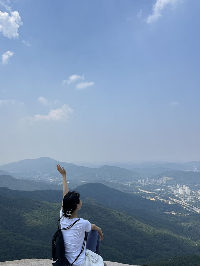 탁트인 뷰가 멋진 사패산