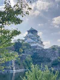 🇯🇵大阪城外圍散步——悠閒感受歷史與自然之美