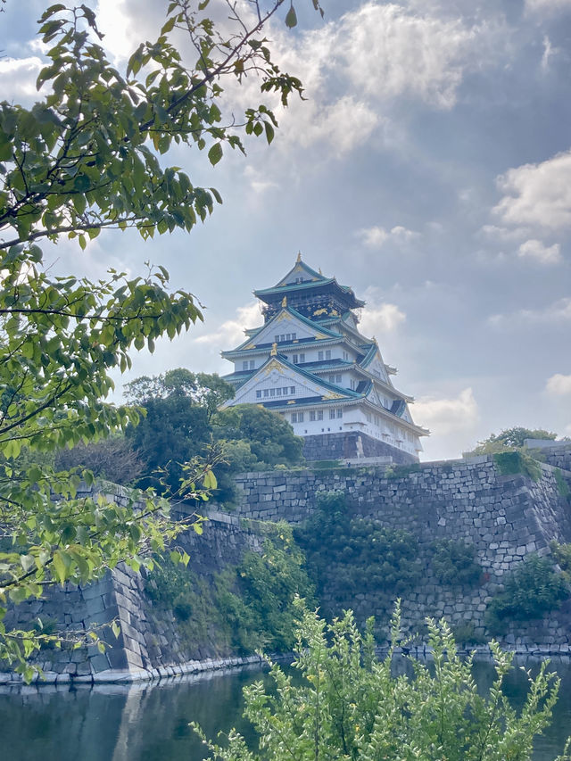 🇯🇵大阪城外圍散步——悠閒感受歷史與自然之美