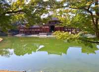 宇治〔鳳凰堂〕晴天倒影，美如畫卷的平等院
