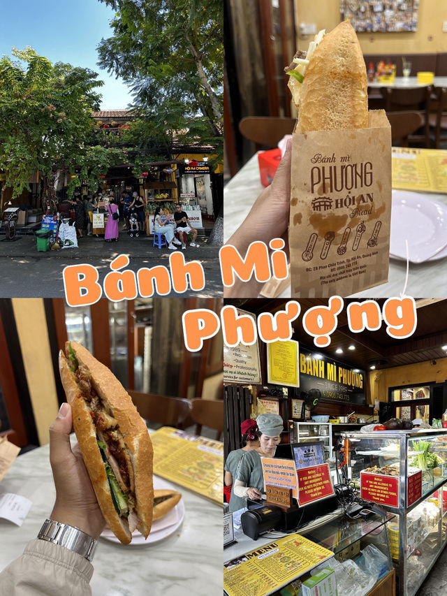 🥖ร้านอาหารเช้าฮอยอัน Bánh Mì Phượng🥪