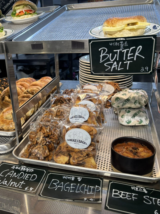【ソウル/仁寺洞】行列もできる人気ベーグル専門店🥯コッキリベーグル🐘🌟
