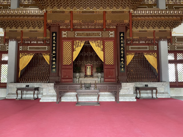 紀念烈士的莊嚴地，台中忠烈祠