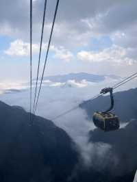 Sapa, town of smog in north of Vietnam 