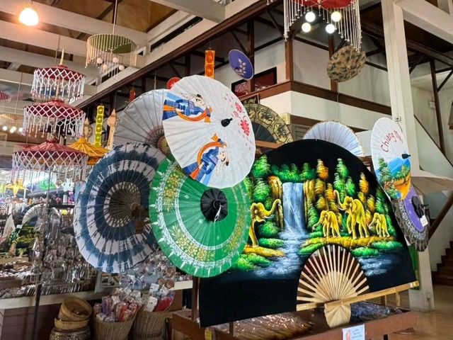 參觀清邁傳統百年手工製傘：博桑傘村 Bo Sang Umbrella Village
