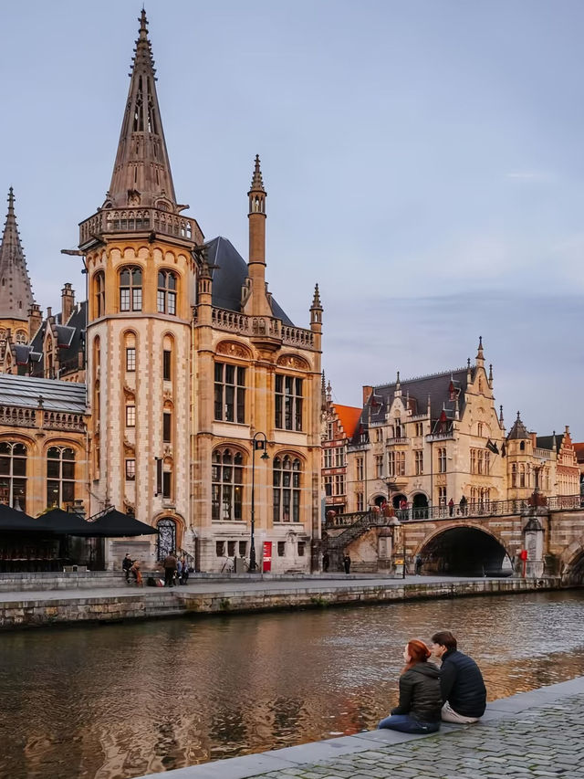 🇧🇪 運河沿いに夢を織る街 – ベルギー・ゲント（Ghent）