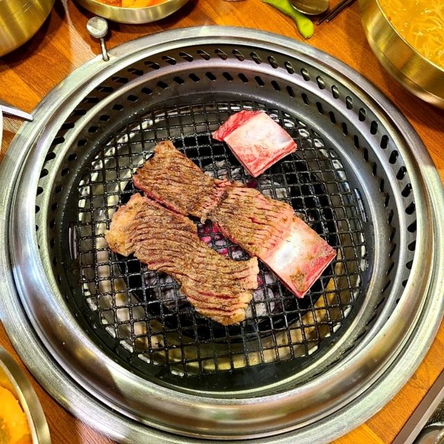 제주 중문 맛집)아방갈비 - 서귀포 한우 소갈비 냉면 전문점.