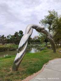 หมู่บ้านศิลปะเว่ยอู่อิ๋ง สวนสาธารณะ