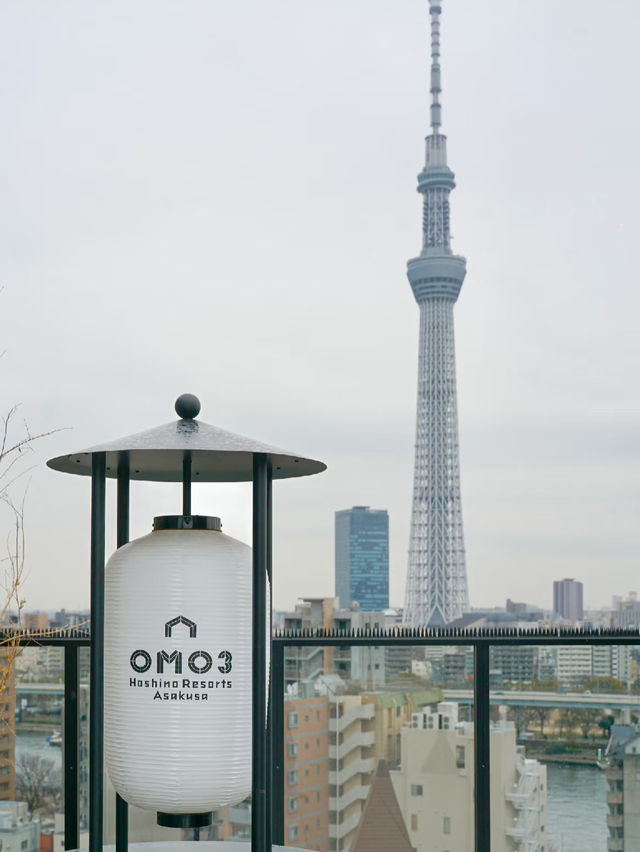 東京｜🏨星野集團新開！淺草絕美晴空塔景飯店