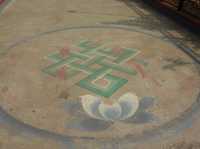 Tibetan Temple in Mysore, India—Namdroling Monastery Golden Temple