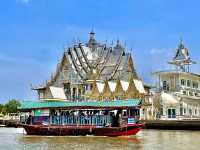 วัดเงิน-วัดทอง สองฝั่งบางประกง
