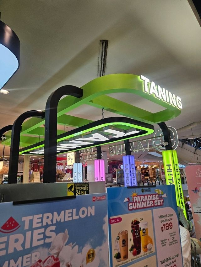 TANING – ที่สุดของชามะนาว สดชื่นทุกหยด!