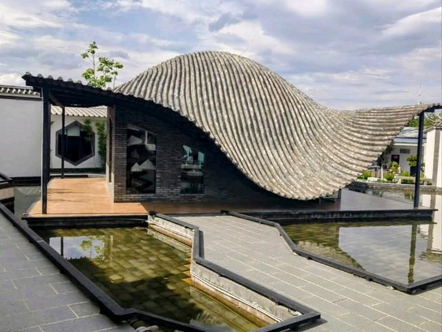 雲南 | 若水三千親水餐廳，白牆青瓦、環境清幽的質感餐聽