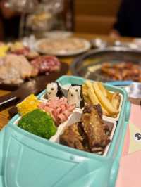 海洋主題韓烤套餐 配有超大Playhouse area @ #炑八韓烤親子餐廳