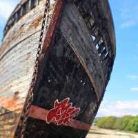 The Haunting Beauty of Caol Beach Shipwreck
