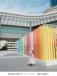 わざわざ行きたくなる駅！期間限定アートなフォトスポットが写真映え◎話題の高輪ゲートウェイ駅