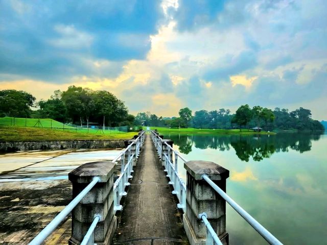 Peaceful Family Day at Lower Peirce Reservoir