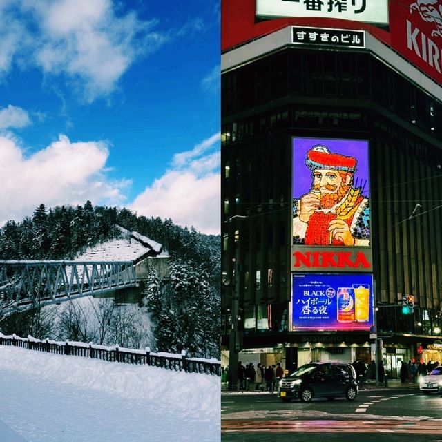 삿포로에서 떠난 비에이 설경 투어, 눈부신 하루의 기록 