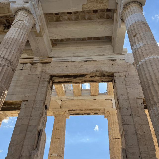 Stepping Back in Time at the Iconic Acropolis of Athens! 🇬🇷✨