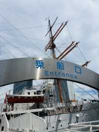 桜木町🇯🇵 重要文化財の〝帆船日本丸〟の船内見学ができるよ🛳️ˊ˗