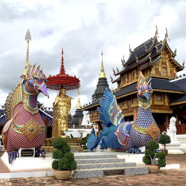 วัดเด่นสะหลีศรีเมืองแกน (วัดบ้านเด่น) สวย เฮง