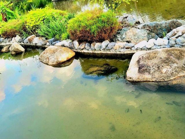 The impressive awe-inspiring Reflection Pond