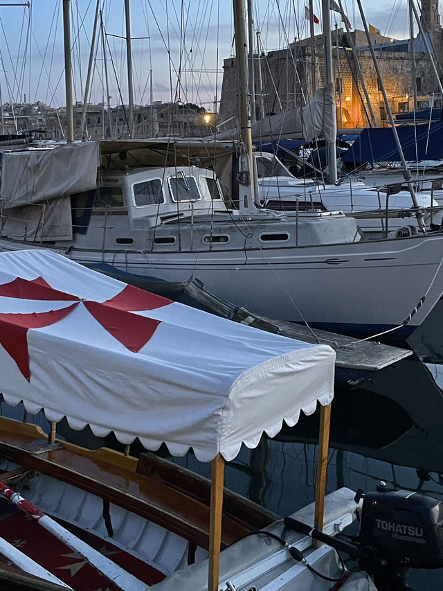 ️⚓️ 노을이 물드는 고요한 항구, 몰타 비르구 저녁 산책 🌅