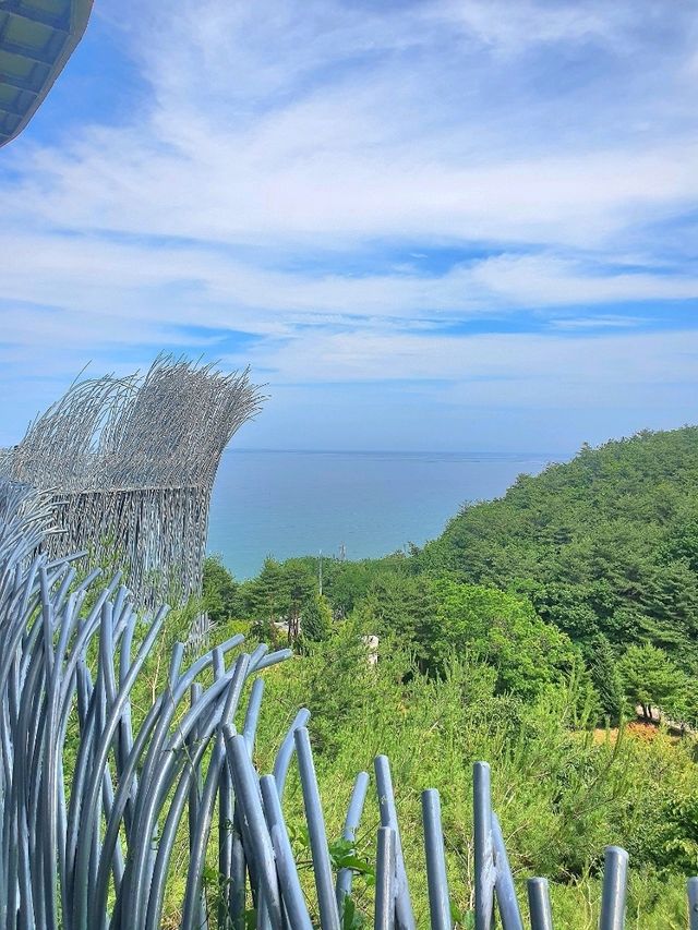 바다, 하늘과 하나되는 미술관⛱️