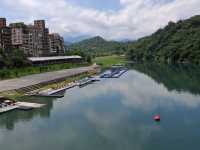 Explore the Bitan Suspension Bridge at Xindian, New Taipei City, Taiwan
