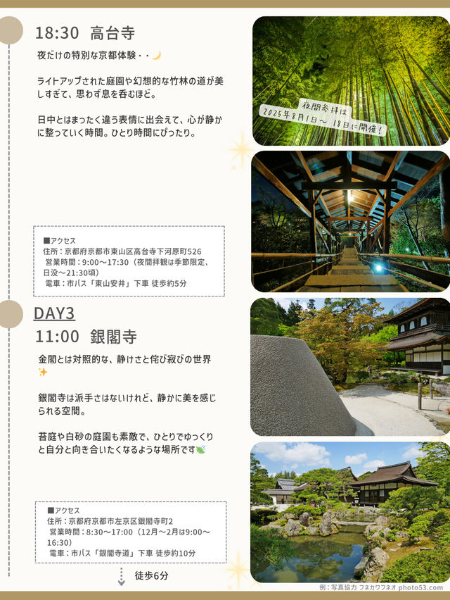 京都ひとり旅プラン