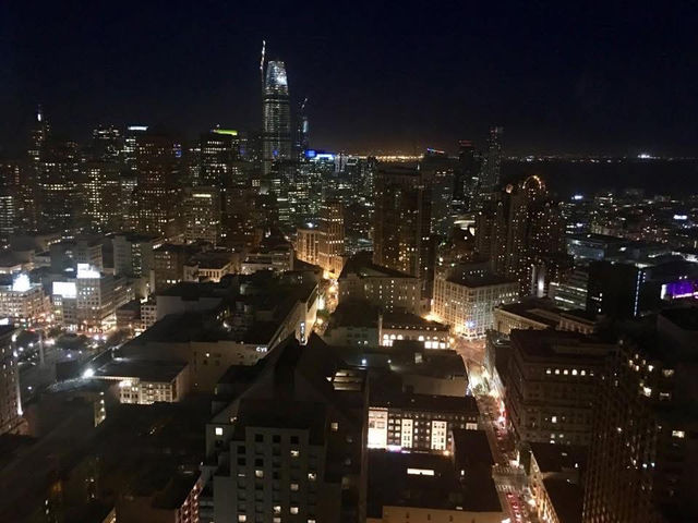 美國舊金山旅遊 夜景 市景 舊金山大橋