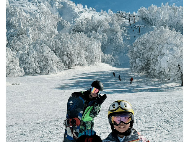 💕💕藏王滑雪如此震撼💕💕