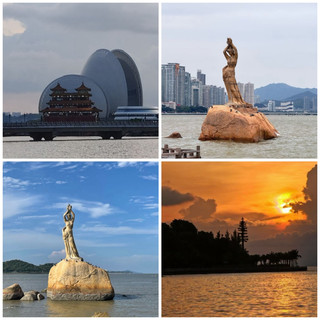 【中國／珠海／漁女像】