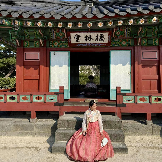 Timeless Grace: A Quiet Moment at Gwandeokjeong
