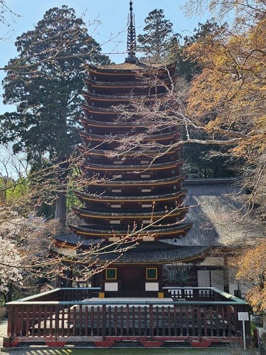 🇯🇵나라현 – 탄잔 신사 십삼층탑