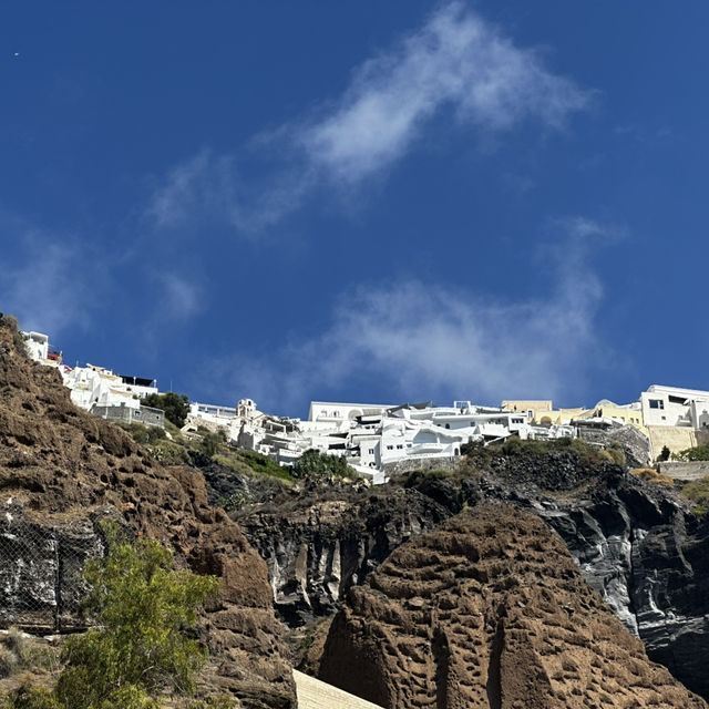 ⚓✨ Santorini Old Harbor – A Glimpse into Island Traditions