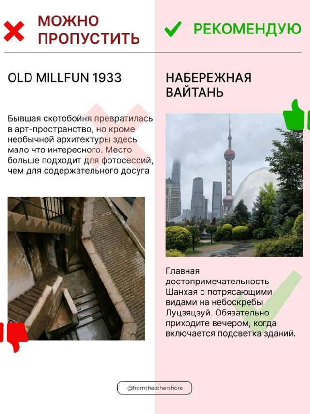 Шанхай: что пропустить, а что посетить