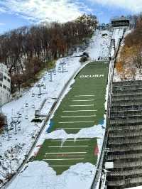 Breathtaking Views from the Ski Jump Tower ❄️
