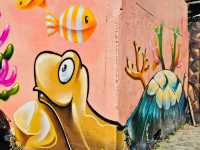 石龜溪貓熊彩繪村