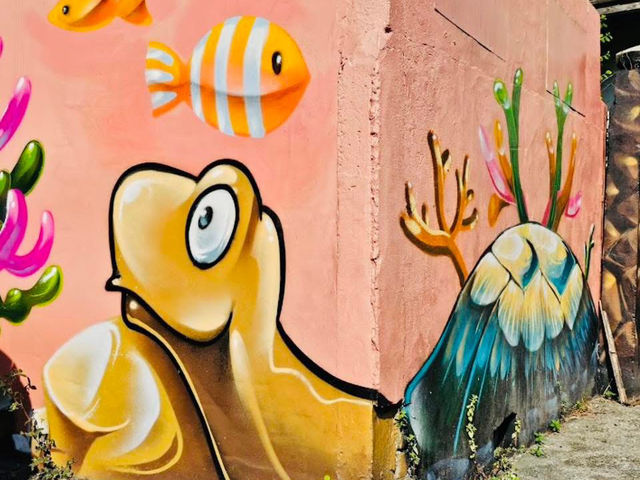 石龜溪貓熊彩繪村