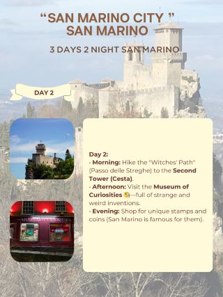 🇸🇲 San Marino itinerary 