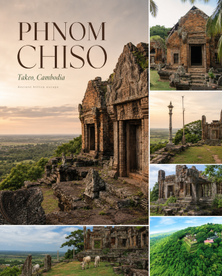 Phnom Chiso: An Ancient Hilltop Temple in Takeo 🌿🛕