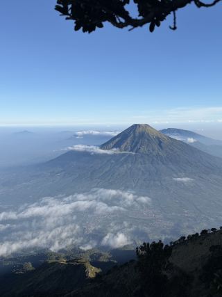 MOUNT SUMBING VIEW