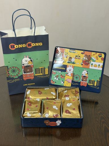 【0312okimu】香港LINE FRIENDSチョコグッズ4商品 LINE FRIENDS BROWN 15週年什錦小食禮盒🎁！ | Trip.com 香港