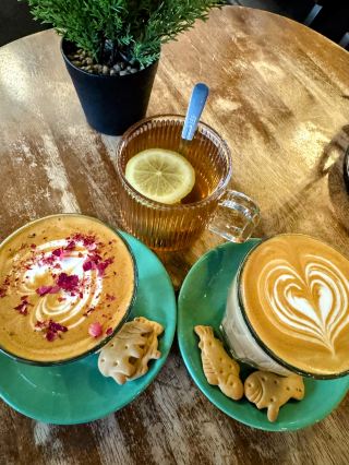 Nasi Briyani and Coffee at Coffee + Cream in Muar