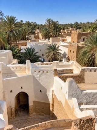 가다메스 (Ghadames) — 리비아 사막의 진주, 오래된 미로 도시